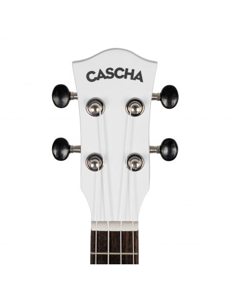 Soprano ukulele Cascha Linden white HH 3967