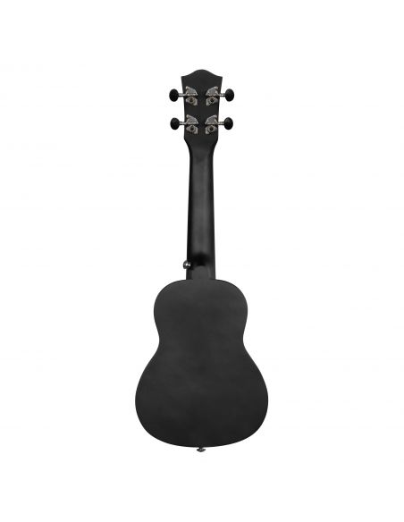 Soprano ukulelė Cascha Linden juoda HH 3960