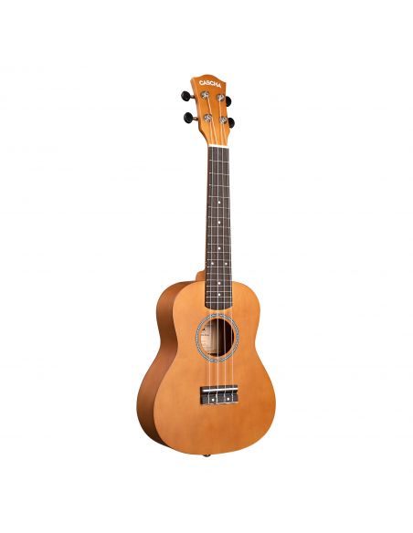 Concert ukulele Cascha Linden brown CUC100