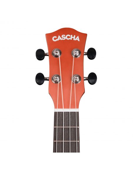 Concert ukulele Cascha Linden red CUC102