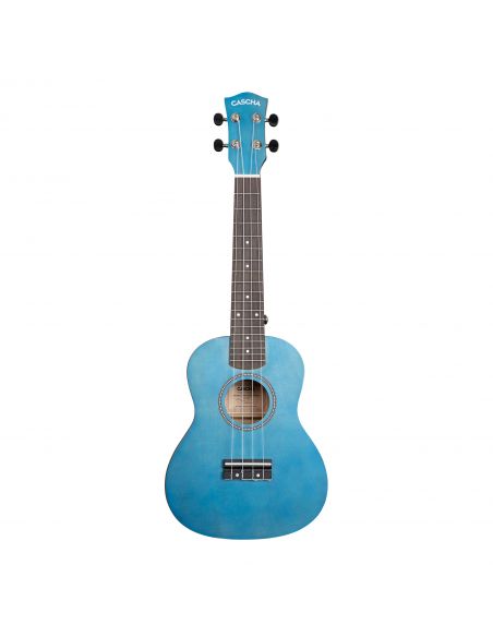 Concert ukulele Cascha Linden blue CUC103