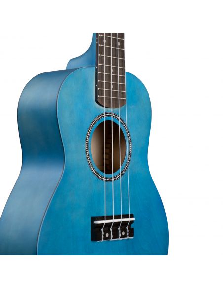 Concert ukulele Cascha Linden blue CUC103