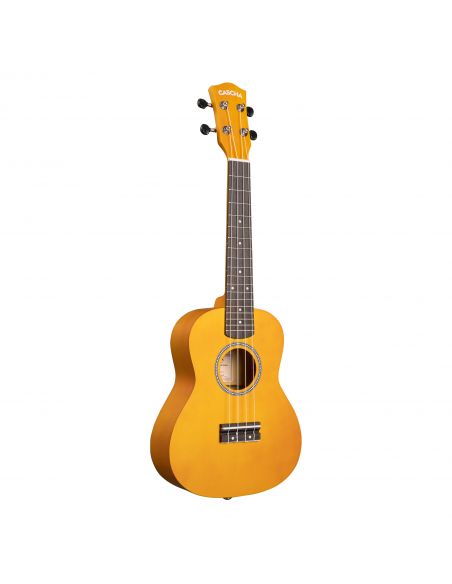 Concert ukulele Cascha Linden yellow CUC105