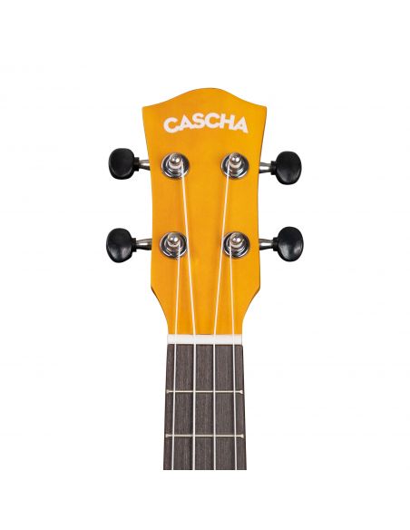 Concert ukulele Cascha Linden yellow CUC105