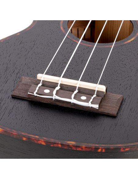 Soprano ukulelė Cascha Mahogany juoda HH 2262