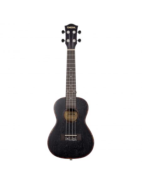 Koncertinė ukulelė kairiarankiams Cascha Mahogany HH 2300L