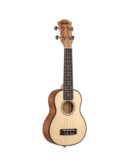 Soprano ukulelė Cascha Spruce Solid Top HH 2148