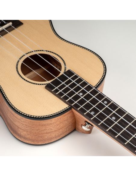 Koncertinė ukulelė Cascha Spruce Solid Top HH 2151