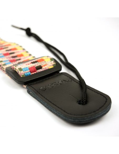 Diržas ukulelei Cascha Jacquard - Rainbow HH 2200