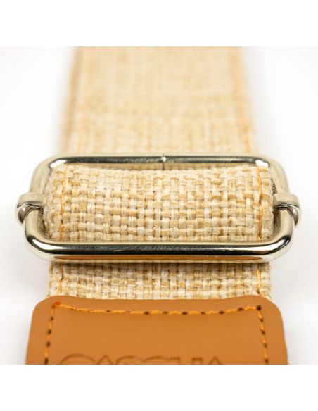 Ukulele strap Cascha Cotton - Beige HH 2202