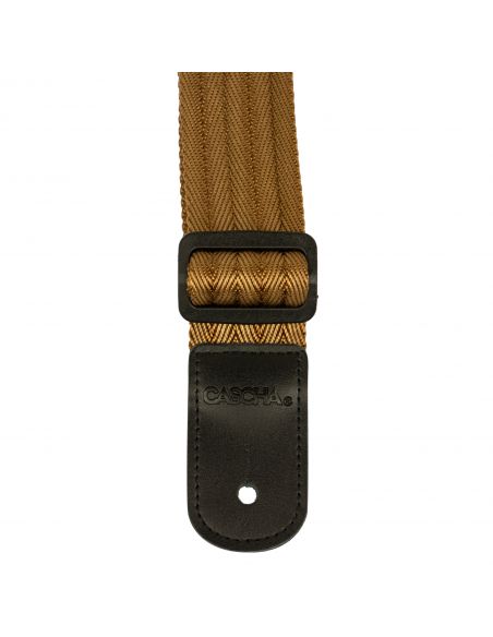 Ukulele strap Cascha Nylon - Brown HH 2203