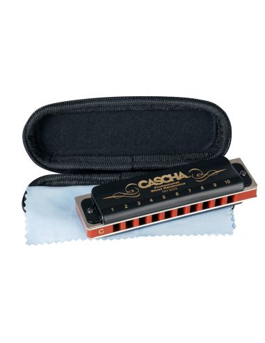 Harmonica in C Cascha Professional Blues Diatonic HH 2025