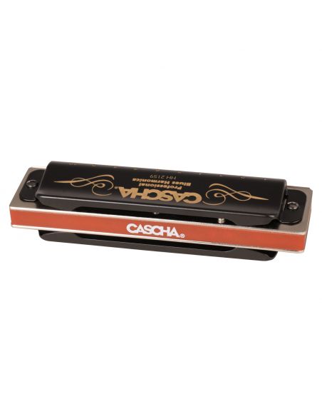 Harmonica in D Cascha Professional Blues Diatonic HH 2159