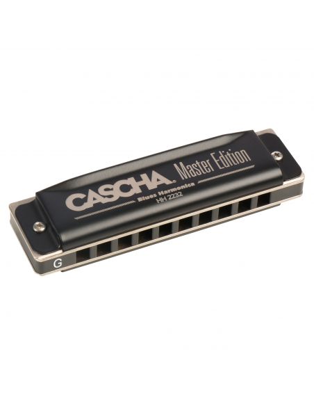 Harmonica in G Cascha Master Edition Blues Diatonic HH 2232