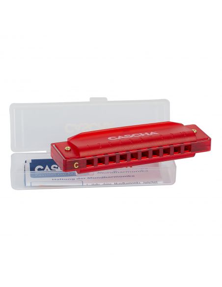 Harmonica in C Cascha Fun Blues red HH 2273