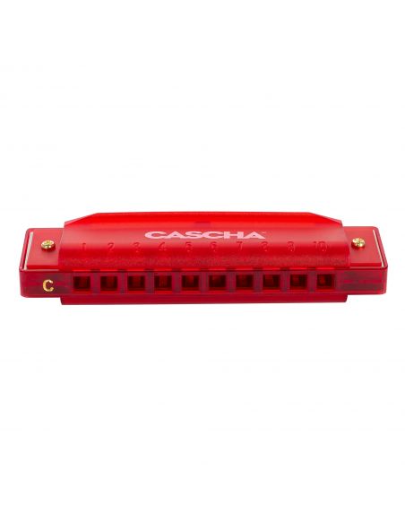 Harmonica in C Cascha Fun Blues red HH 2273