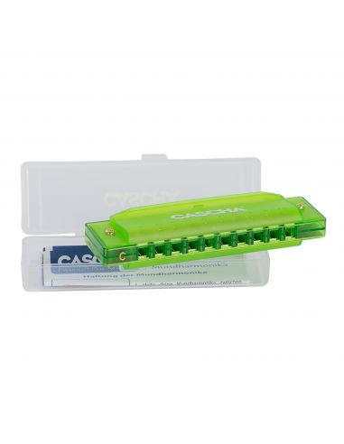 Harmonica in C Cascha Fun Blues green HH 2274