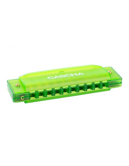 Harmonica in C Cascha Fun Blues green HH 2274