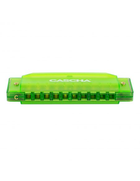 Harmonica in C Cascha Fun Blues green HH 2274