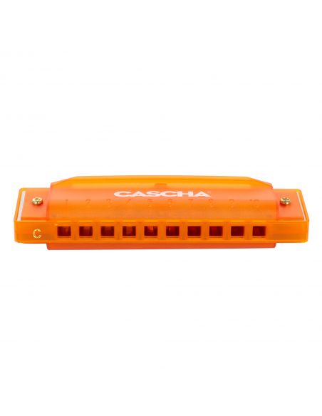 Harmonica in C Cascha Fun Blues orange HH 2276