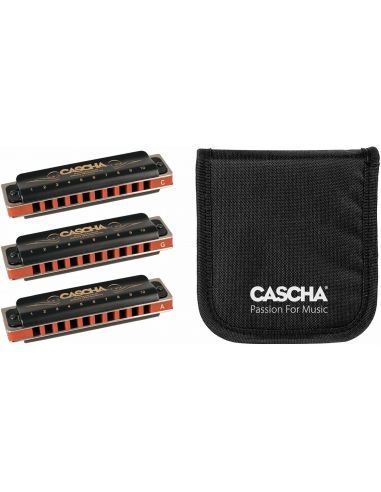 Harmonica Set C-G-A Cascha Professional HH 2343