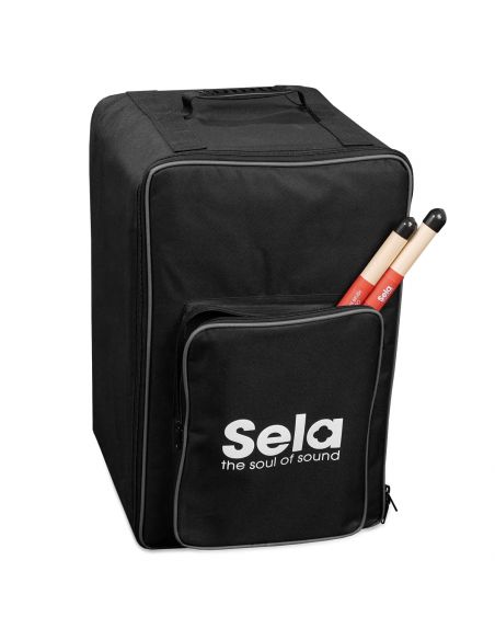 Cajon Rucksack / Bag Sela 50x30x30 black SE 090