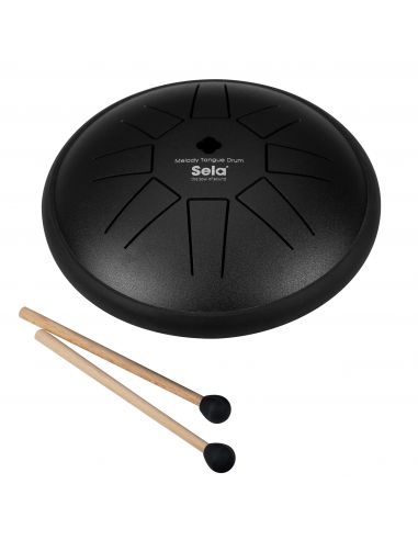 Tongue Drum Sela Melody 6“ C Major Black SE 360