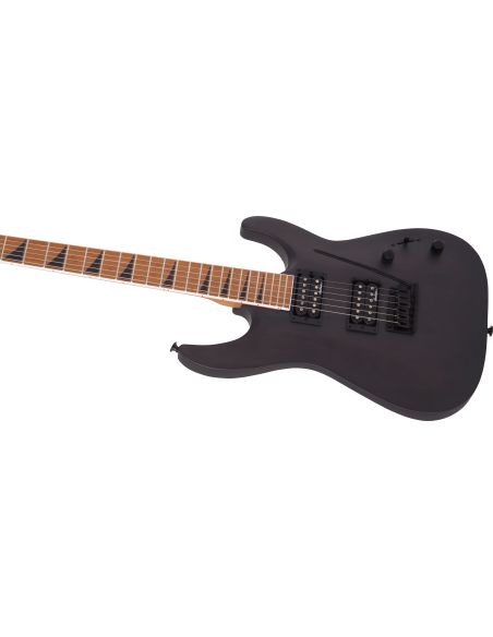 Elektrinė gitara Jackson Dinky JS12 Dinky JS24 DKAM juoda taškuota