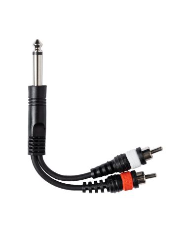 Adapteris Jack/m - 2 RCA/m Stagg YC-0,1/1PM2CMH