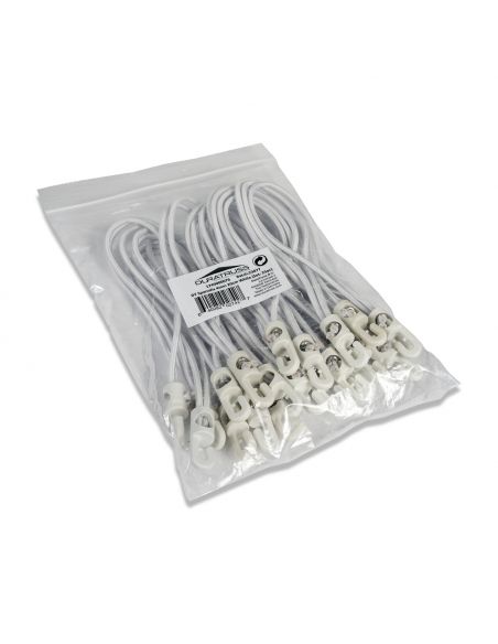 DuraTruss Spannflex 4mm 20cm white 25pcs