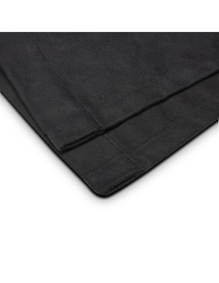 Stage Molton Skirt 60x1m Adam Hall 0153X6010 black