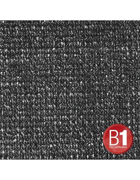 Stage gauze 3m width 250/m2 Adam Hall 0155100B (black)