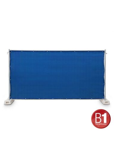 Fence Panel Gauze 200g/m2 Adam Hall 0159XBAU6 (light blue)