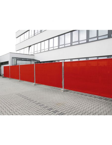 Fence Panel Gauze 200g/m2 Adam Hall 0159XBAU7 (red)