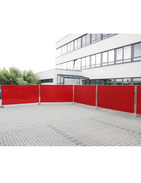 Fence Panel Gauze 200g/m2 Adam Hall 0159XBAU7 (red)