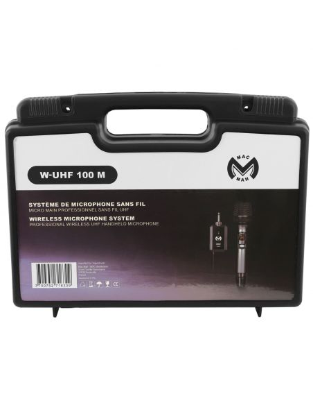 Wireless Microphone Mac Mah W-UHF 100M