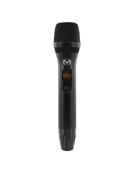 2 Wireless Microphones Mac Mah W-UHF 200M