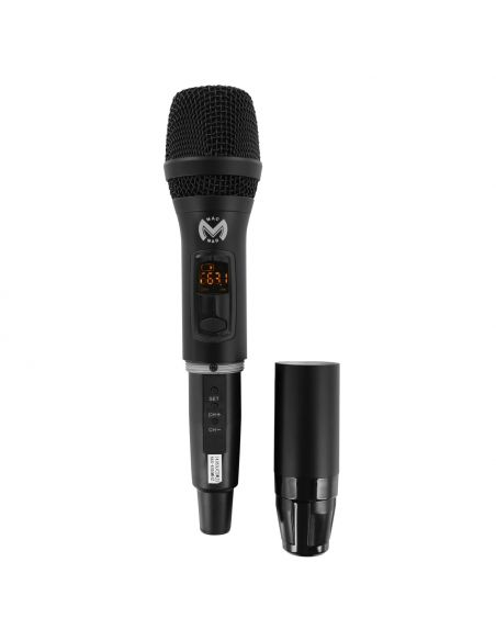 2 Wireless Microphones Mac Mah W-UHF 200M