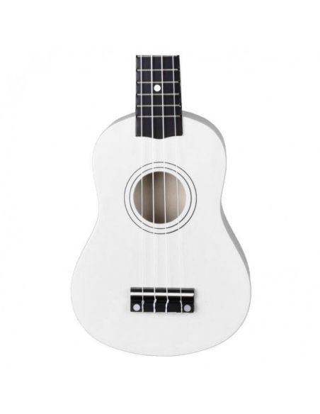 Soprano ukulele set NN UK 01, white