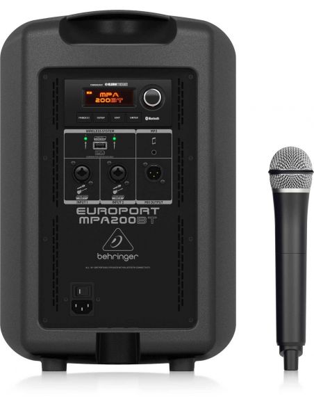 Portable sound system Behringer MPA200BT