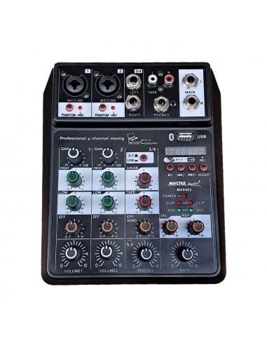 Audio mixer Master Audio MX0402 USB/BT