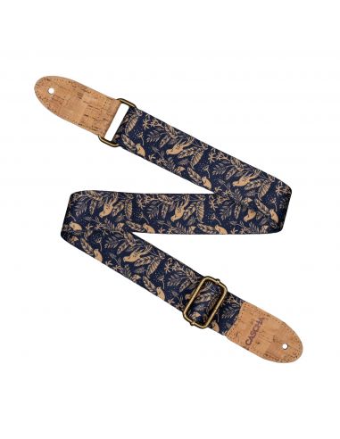 Ukulele strap Cascha Vegan - Midnight Birds CUS-VC2