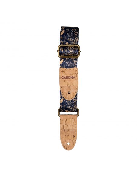 Ukulele strap Cascha Vegan - Midnight Birds CUS-VC2