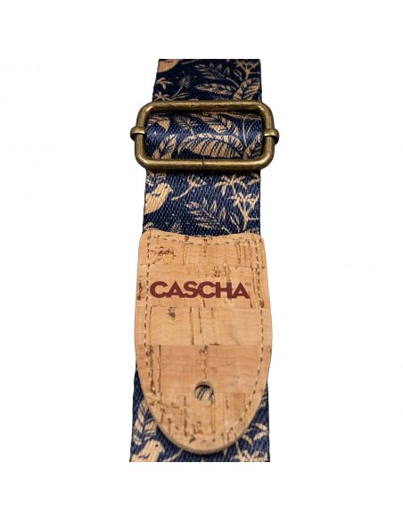 Ukulele strap Cascha Vegan - Midnight Birds CUS-VC2