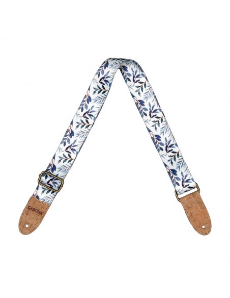 Ukulele strap Cascha Vegan - Blue Twigs CUS-VC3