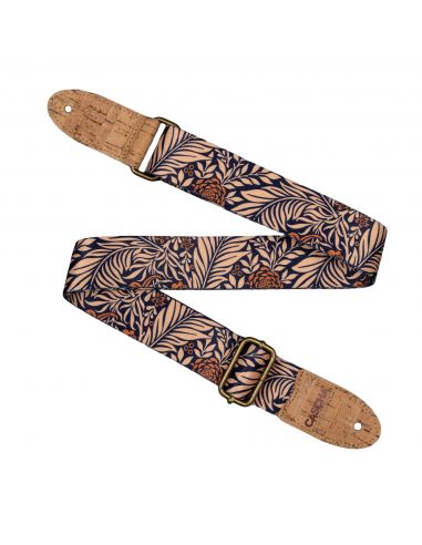 Ukulele strap Cascha Vegan - Midnight Jungle CUS-VC6