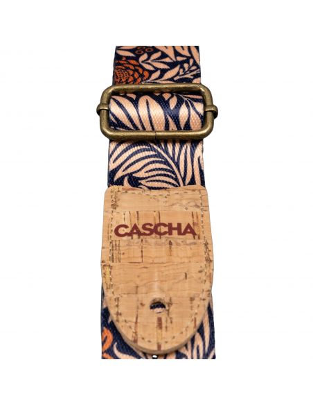 Ukulele strap Cascha Vegan - Midnight Jungle CUS-VC6