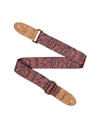 Ukulele strap Cascha Vegan - Rose Jungle CUS-VC7