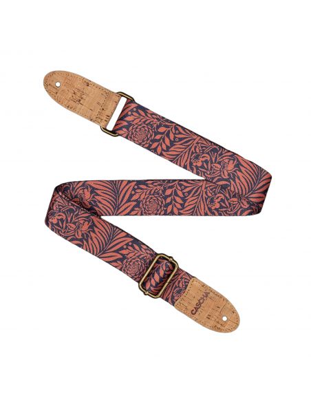 Ukulele strap Cascha Vegan - Rose Jungle CUS-VC7