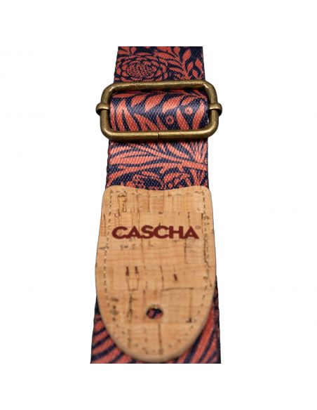 Ukulele strap Cascha Vegan - Rose Jungle CUS-VC7